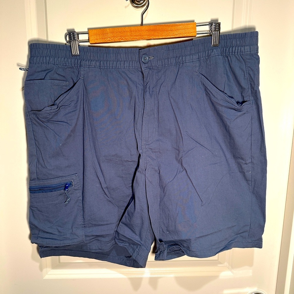 PATAGONIA - Men’s Single Cargo Pocket Utility Shorts - Size XL, Blue